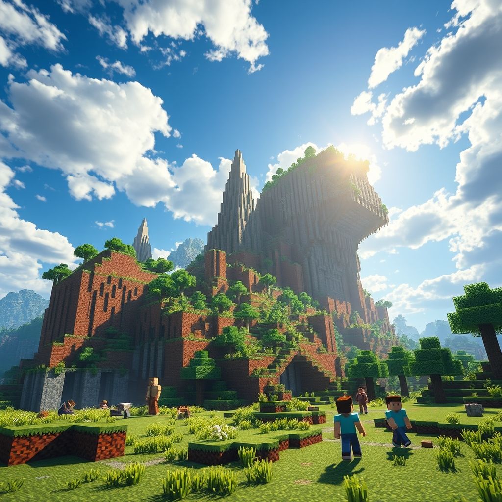 Minecraft Movie: การสร้างโลกที่สมจริงและน่าตื่นเต้น